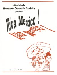 Viva Mexico programme cover