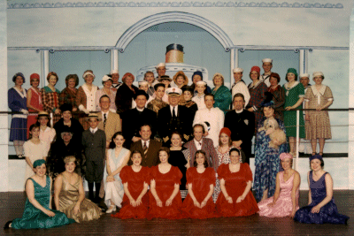 The Cast  of Anything Goes