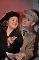 Laura Paterson as Carol Blitztein and Paul Stirling as Georg